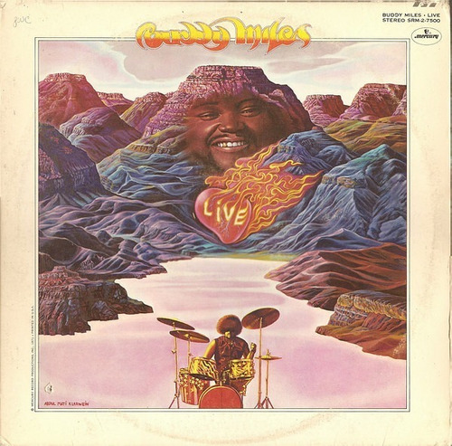 Buddy Miles - Buddy Miles Live Lp Vinyl Acetato Importado Us