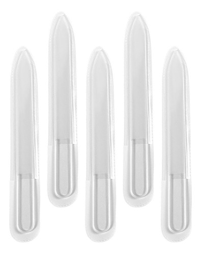 5 Limas De Cristal Para Uñas, Prácticas Herramientas Para Pu
