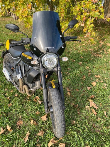 Parabrisas Moto Ducati Scrambler Icon 400 800 Dark Bullforce