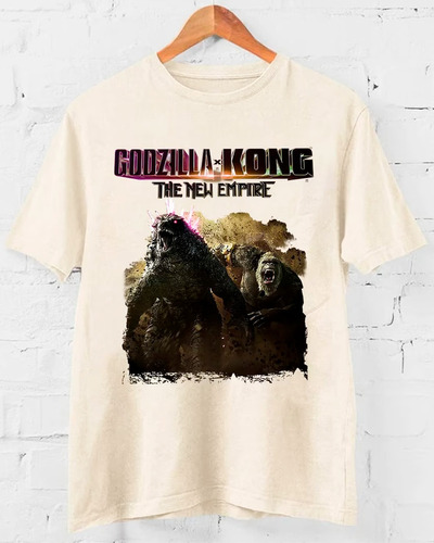 Playera Godzilla Y Kong El Nuevo Imperio