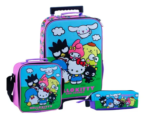 comprar Scool Kombat Maleta Lonchera Cart. Hello Kitty & Friends 3d