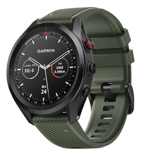 For Garmin Approach S62 Fenix 7/6 22mm Correa De Silicona