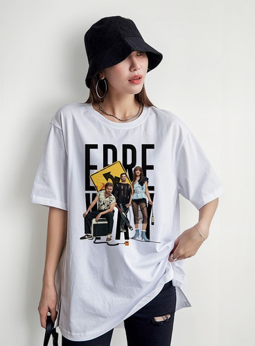 Remera Rebelde Way Oversized Erreway