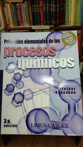 Libro Principios Elementales De Los Procesos Químicos