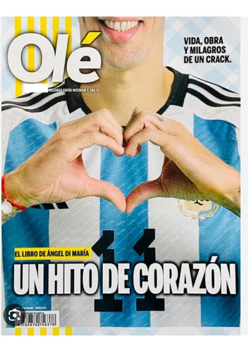 Revista Olé- Angel Di Maria-edición Especial 