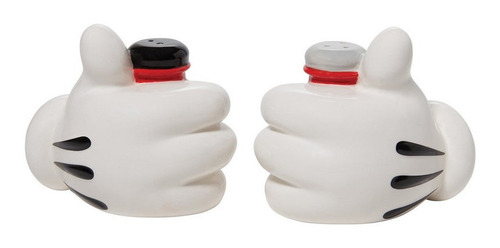 Mickey Mouse Manos Guantes Salero Y Pimentero Disney Enesco