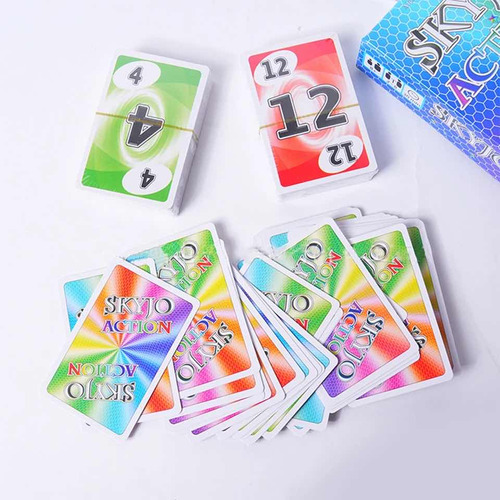 Juego De Mesa Skyjo Action, Juego De Cartas Skyjo Action Fun
