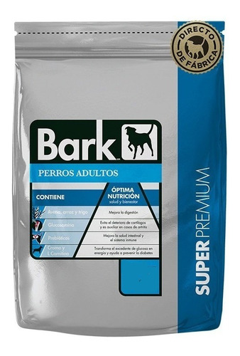 Bark Super Premium alimento para perro adulto todos los tamaños y razas sabor mix 10kg