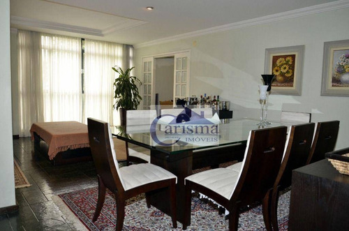 Imagem 3 de 30 de Apartamento Com 4 Dormitórios Sendo 1 Suíte À Venda, 176 M² - Vila Bastos - Santo André/sp - Ap3921