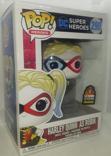 Funko Pop! Marvel Dc Heroes Harley Quinn As Robin Lacc 2019