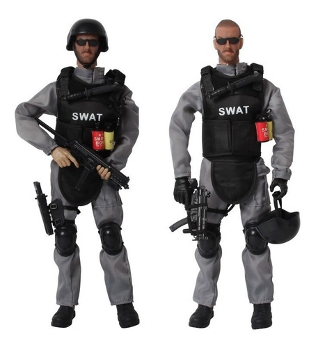 Figura Swat Action Force Articulada 30 Cms