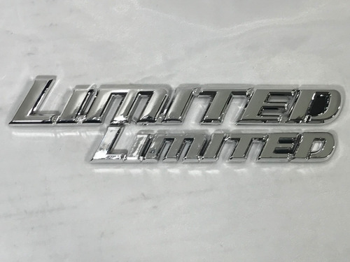 Sticker Adhesivo Insignia Limited Tuning Auto.x1 Grands L214 (Usado)