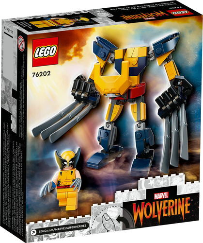 Kit De Construcción Lego Marvel Wolverine Mech Armor 76202