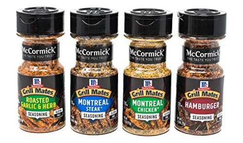 Mccormick Grill Mates Spices, Paquete Variado Para Asar Todo