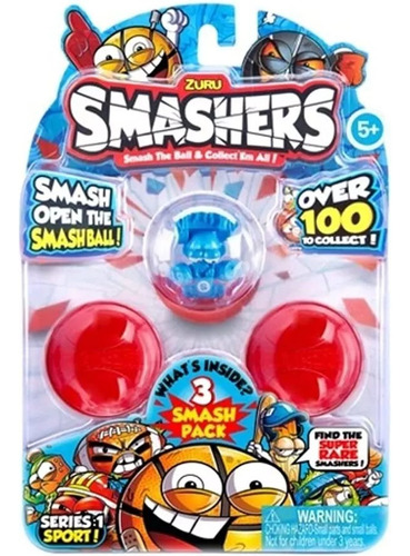 Smashers Smash Pack X3 Figuras Sorpresas Zuru Original