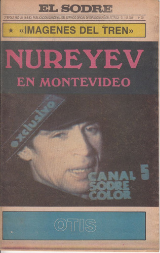 1983 Ballet Ruso Nureyev En Montevideo Revista El Sodre Raro