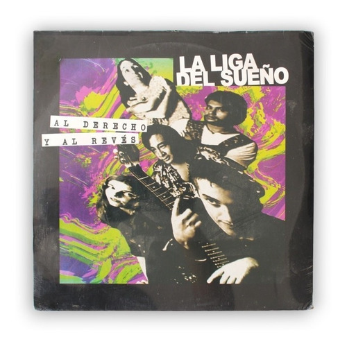 Disco De Vinilo  Al Derecho Y Al Reves  De La Liga Del Sueño