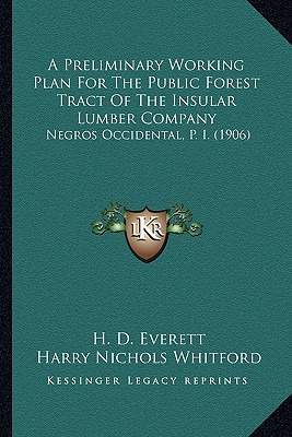 Libro A Preliminary Working Plan For The Public Forest Tr...