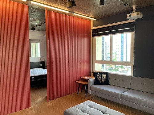 Imagem 13 de 27 de Apartamento No Brooklin, Muito Bem Localizado, Uma Suíte, Uma Vaga De Garagem Com 63m De Area Util. - Sp - Ap3470_fi
