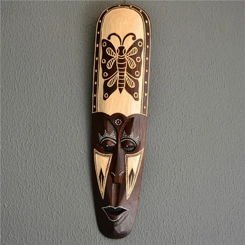 Máscaras Africanas Talla De Madera Colección Aborigen Yy
