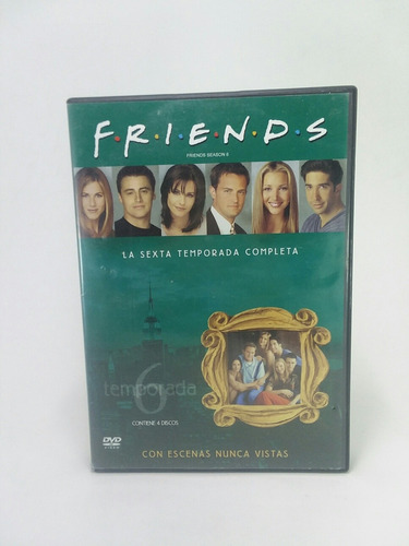 Dvd Serie Friends La Sexta Temporada Completa 