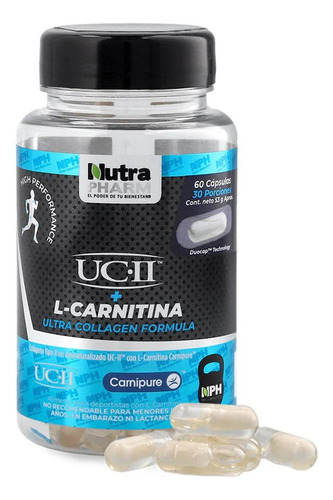 Nutrapharm Uc Ii L Carnitina Con Colageno Tipo 2 Duocapsula
