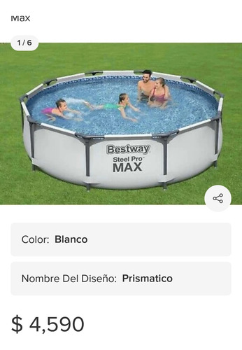 Alberca Circular Bestway Reforzada (Usado)