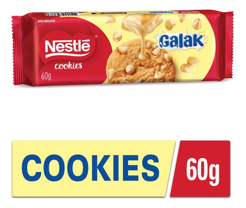 Wafers Nestlé Wafers de galak sem sal 60 g