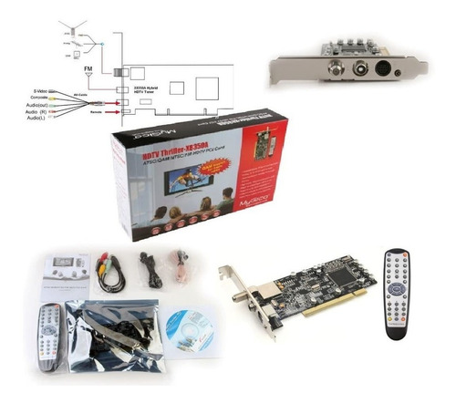 Capturadora De Tv Hd Y Radio Fm -mygica Hdtv X8350a (ref35v)