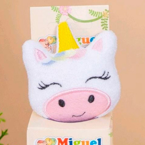 Naninha Com Pelúcia Macia Bichinhos Estampado Para Neném