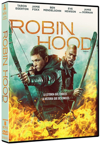 Robin Hood Taron Egerton Pelicula Dvd