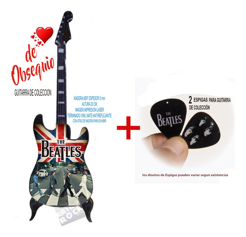 Guitarras De Colección A Mini The Beatles