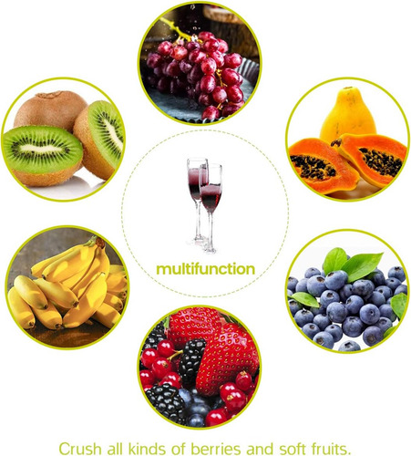 Trituradora Manual Squeeze Master Grape Berry De Vino Molini