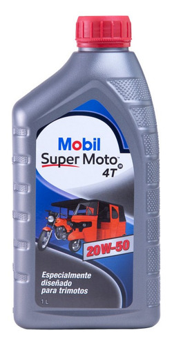 Mobil Super Moto 3r 4t 20w-50 - 1l