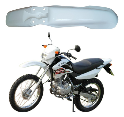 Guardabarro Delantero Honda Nxr 125 Bross Blanco