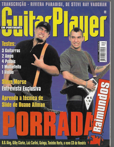 Revista Guitar Player Nº 39 Maio 1999 Raimundos Srv 