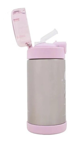 Imagem 2 de 3 de Garrafa Flip Térmica Infantil Ratinha Bailar Metoo Bup 350ml