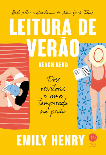 Leitura de verão, de Henry, Emily. Verus Editora Ltda., capa mole em português, 2022