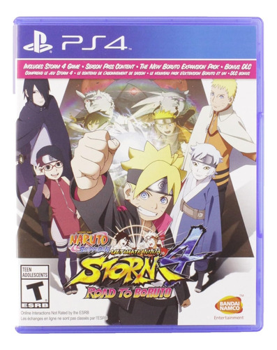 Juego Naruto Ninja Storm 4 Road To Boruto Ps4 Fisico Nuevo