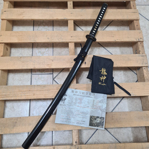 Katana Cobre Damasco Cherry Blossom Filo Maximo Full Ten Ryu