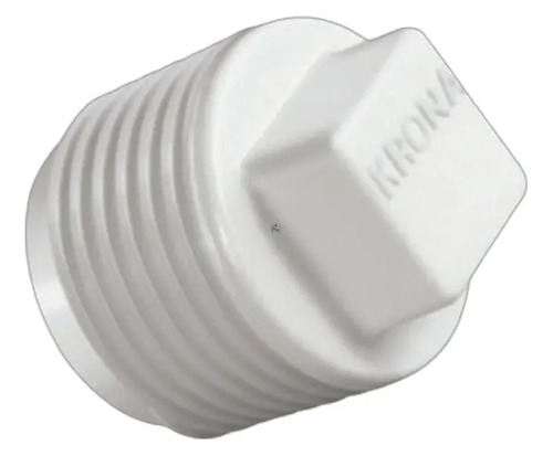 Plug 1/2 Branco Krona