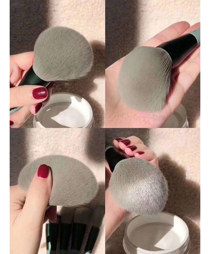 Ri Juego De Brochas De Maquillaje Con Bolsa De
