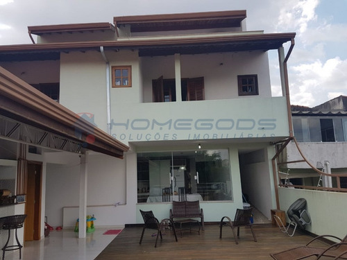 Imagem 2 de 27 de Lindo Sobrado De 400m², 3 Andares No Jd. Bom Sucesso - 3 Suítes, Closet, Ar Condicionado - Ca00969 - 68505749