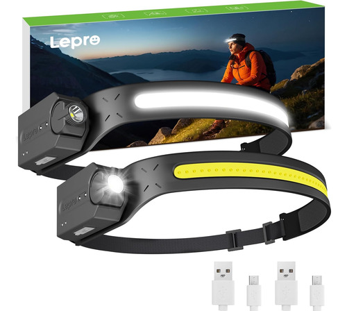 Faro Led Recargable 230° Sensor Movimiento Impermeable