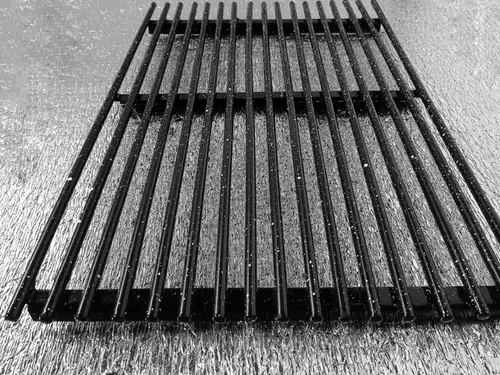 Parrilla A Carbon Enlozada 130 X 60 Cm Redondo