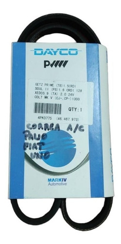 Correa Aire Acondicionado Spark Kia Picanto Dayco 4pk0775