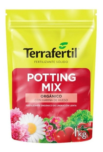 Potting Mix Harina De Hueso Terrafertil 3kg Grow