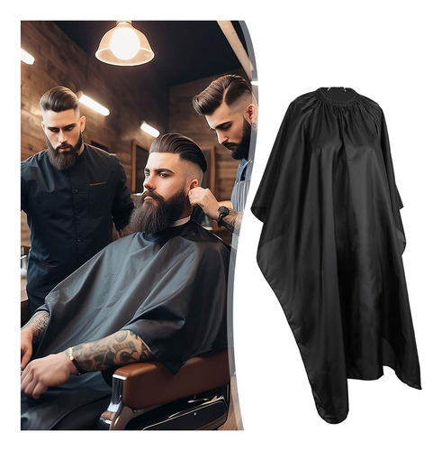 Capa De Corte De Cabello Profesional Jeffdad, Capa De Barber