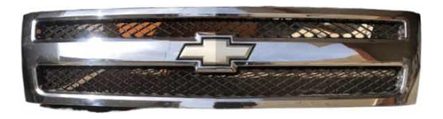 Parrilla Chevrolet Silverado 2008-2013 Cromada