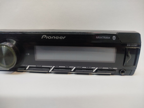 Carátula Pioneer Mvh S325 Con Usb Y Bluetooth Usada (Usado)